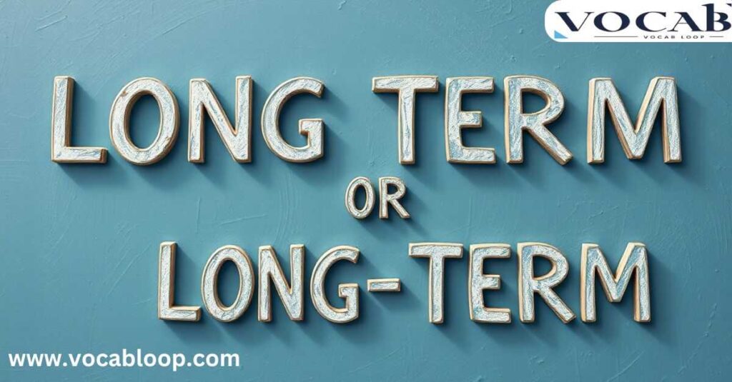 Long Term or Long-Term