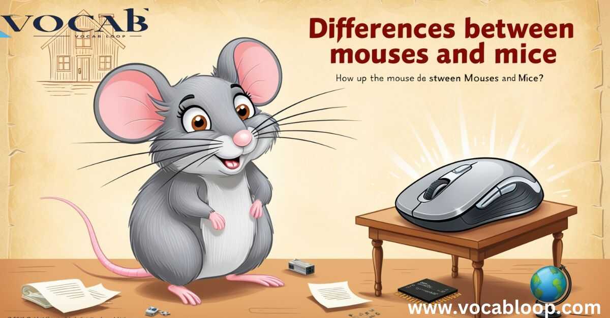 Mouses vs Mice Definition, Meaning, difference and Correct Plural