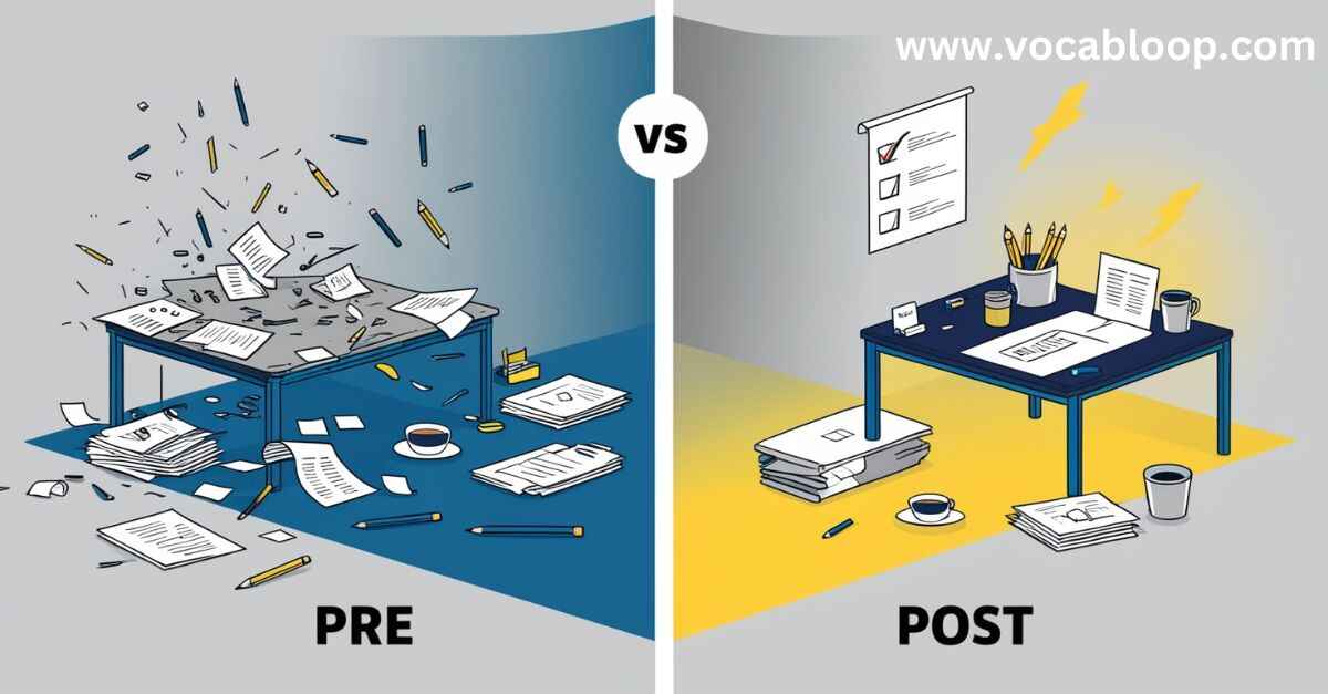 When to Use 'Pre' vs. 'Post'