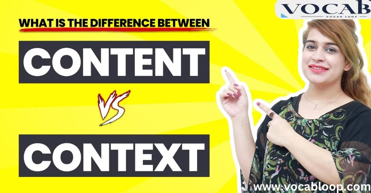 Content vs Context Parts of Speech