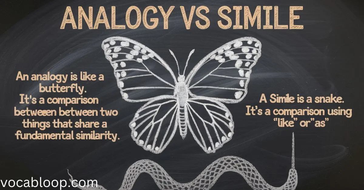 Trick to Remember the Difference Analogy vs Simile