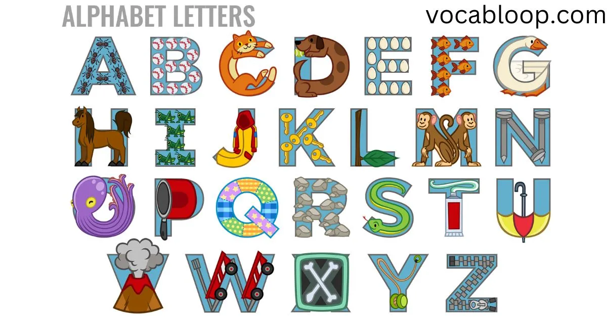 Alphabet or Letter Understanding the Difference