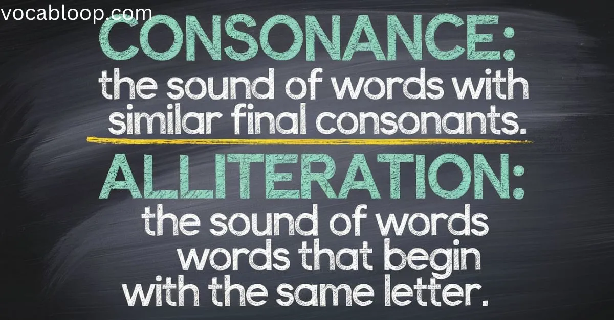 Consonance vs Alliteration What's The Difference