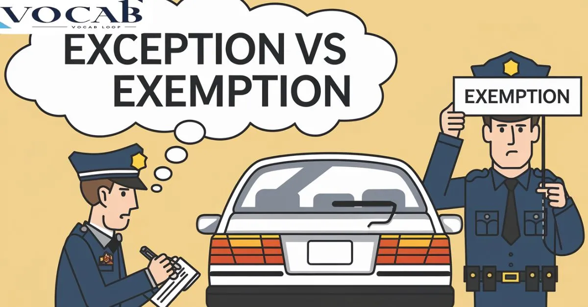 Exception vs Exemption Which Spelling Is Correct (3)