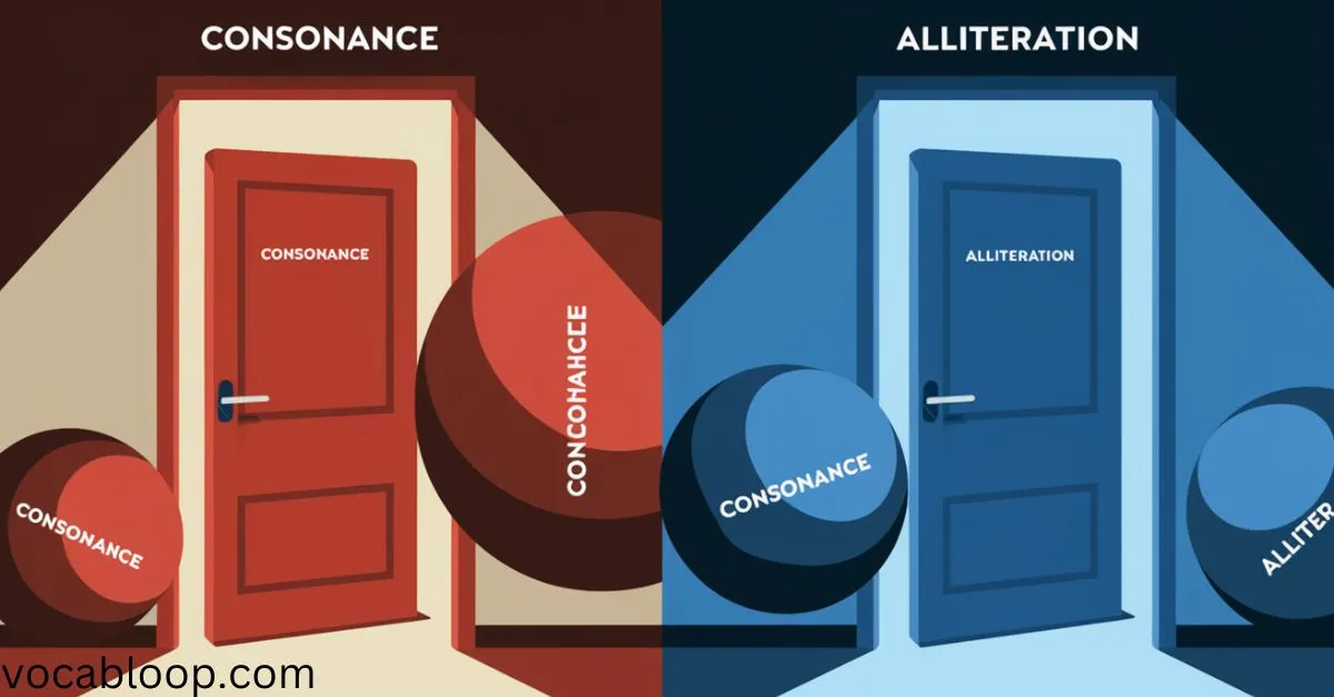 Origins of Consonance vs Alliteration