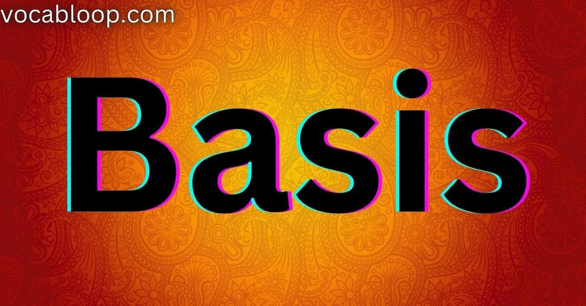 Origins of Plural Form of Basis