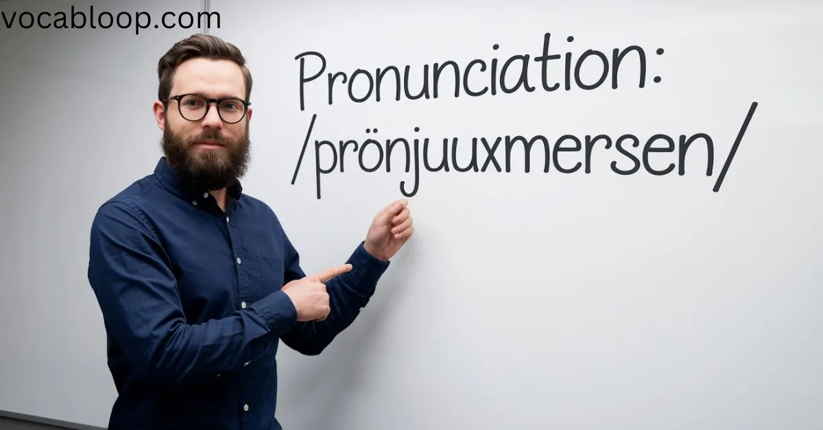 Pronunciation of Pronounciation or Pronunciation