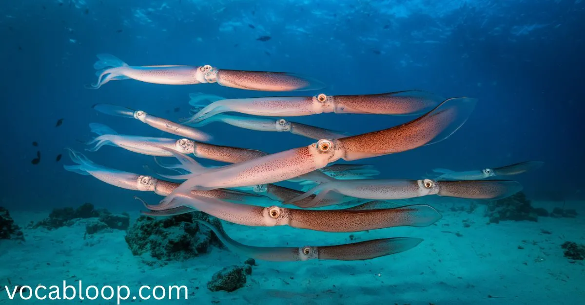 Sentences in Daily Usage of Plural of Squid