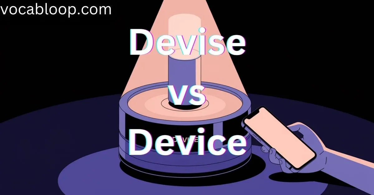 What Is There Confusion Devise vs Device