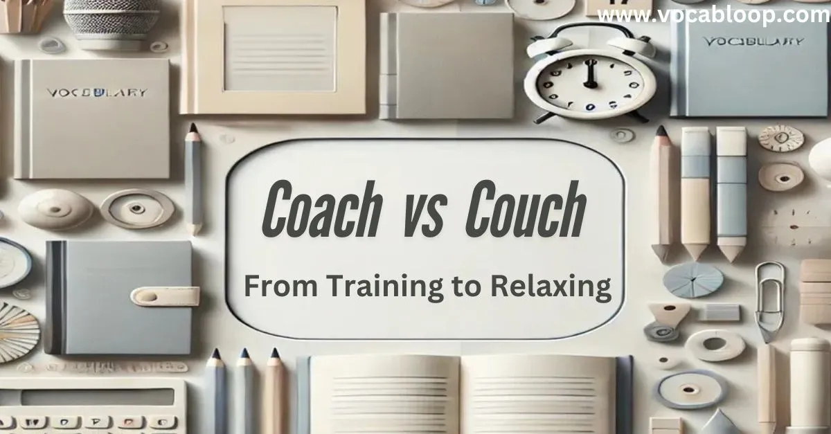 Coach vs Couch Definitions, Differences, and Examples